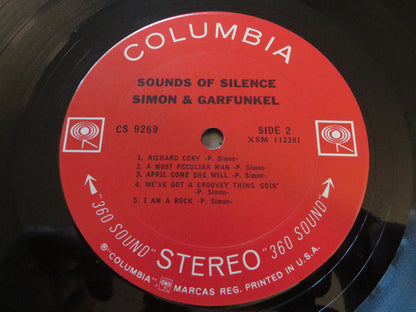Simon & Garfunkel : Sounds Of Silence (LP,Album,Repress,Stereo)