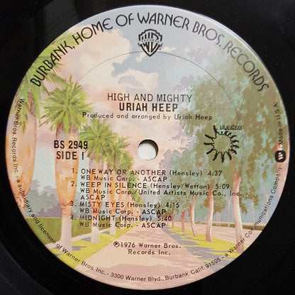 Uriah Heep : High And Mighty (LP,Album)