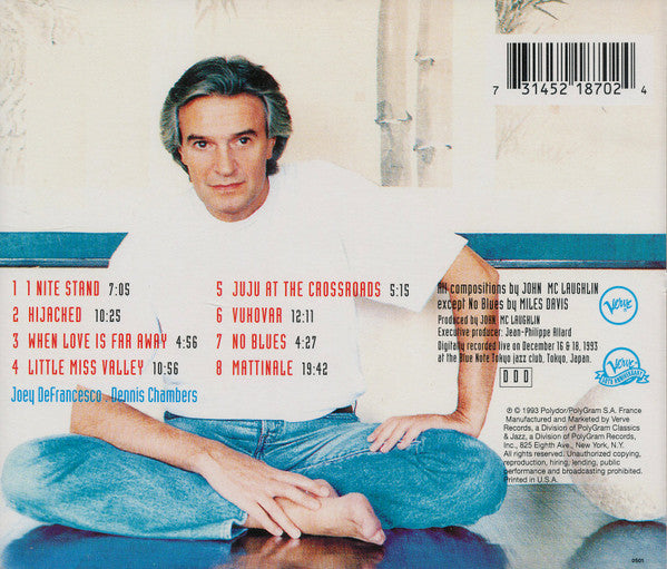Free Spirits (4), The Featuring John McLaughlin : Tokyo Live (Album)