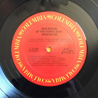 New Riders Of The Purple Sage : Powerglide (LP,Album,Reissue)