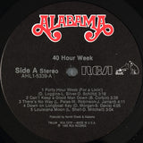 Alabama : 40 Hour Week (LP,Album,Stereo)