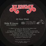 Alabama : 40 Hour Week (LP,Album,Stereo)