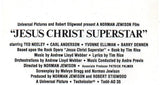 Various : Jesus Christ Superstar (The Original Motion Picture Sound Track Album) (Album,Reissue)