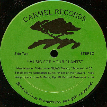 Various : Music For Your Plants (LP)