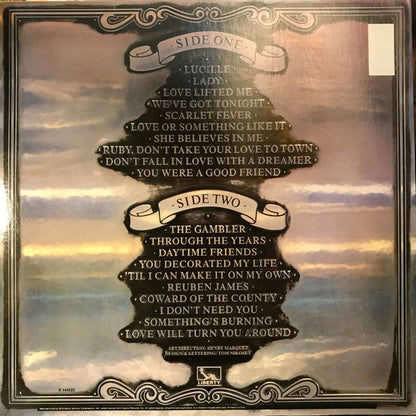 Kenny Rogers : Twenty Greatest Hits (LP,Compilation,Club Edition)