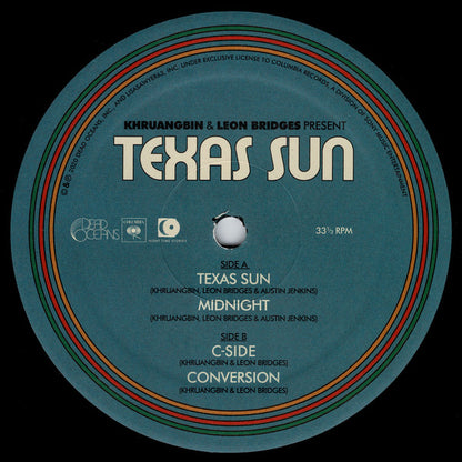 Khruangbin & Leon Bridges : Texas Sun (12",33 ⅓ RPM,EP)
