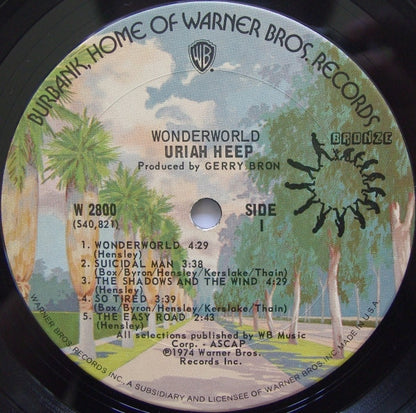 Uriah Heep : Wonderworld (LP,Album)