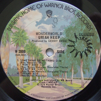 Uriah Heep : Wonderworld (LP,Album)