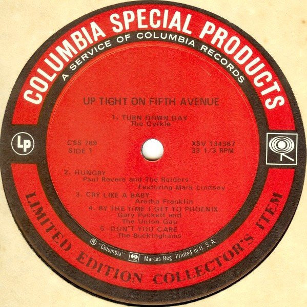 Various : Up Tight On 5th Avenue (LP,Compilation)