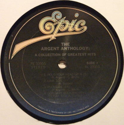 Argent : The Argent Anthology - A Collection Of Greatest Hits (LP,Compilation)