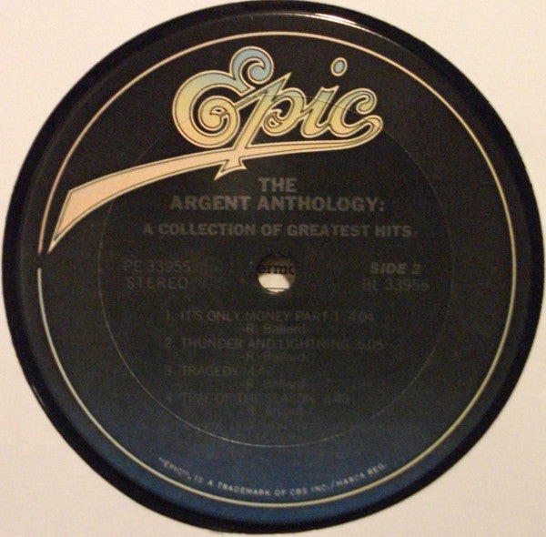 Argent : The Argent Anthology - A Collection Of Greatest Hits (LP,Compilation)