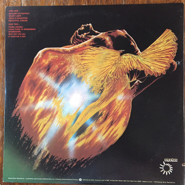 Uriah Heep : Return To Fantasy (LP,Album,Stereo)