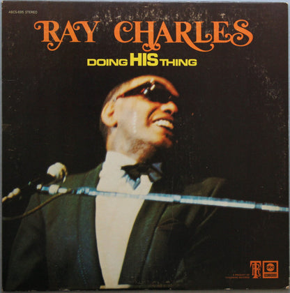 Ray Charles : Doing His Thing (LP,Album,Stereo)