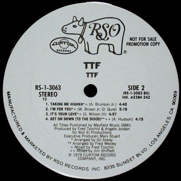 Today, Tomorrow, Forever : Today, Tomorrow, Forever (LP,Promo)