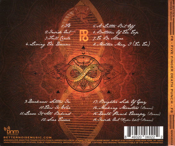 Five Finger Death Punch : F8 (Album)