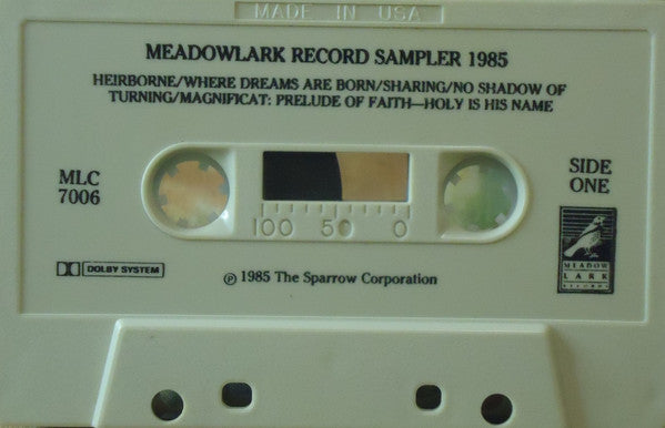 Various : Meadowlark Records Sampler 1985 (Album,Compilation)