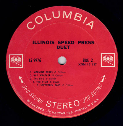 Illinois Speed Press : Duet (LP,Album)