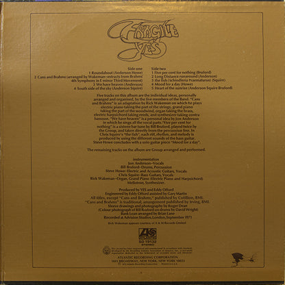 Yes : Fragile (LP,Album,Repress,Stereo)