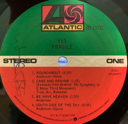 Yes : Fragile (LP,Album,Repress,Stereo)