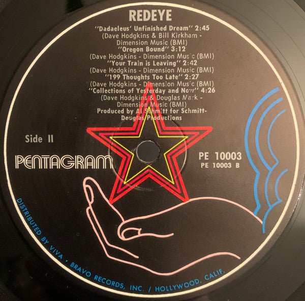Redeye (5) : Redeye (LP,Album,Stereo)