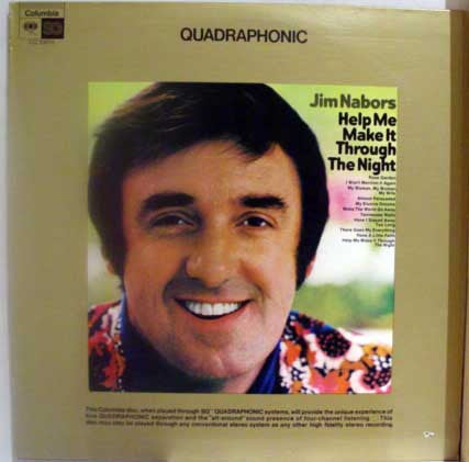 Jim Nabors : Help Me Make It Through The Night (LP,Album,Quadraphonic)