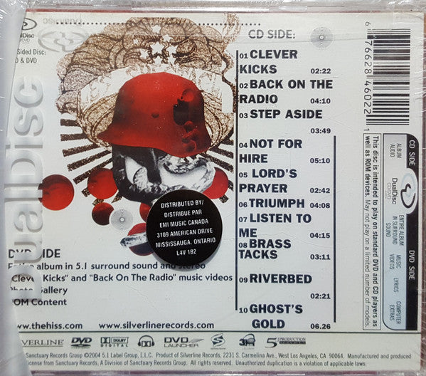 Hiss, The : Panic Movement (DualDisc,Album,Stereo)