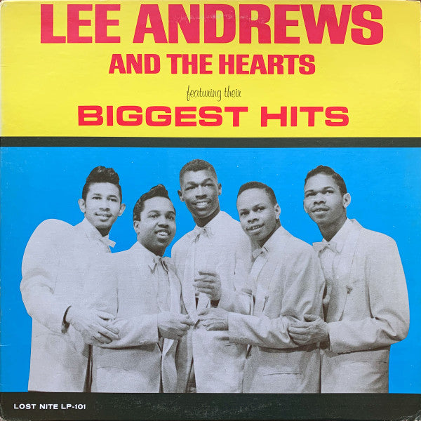 Lee Andrews & The Hearts : Featuring Their Biggest Hits (LP,Compilation,Reissue,Stereo)