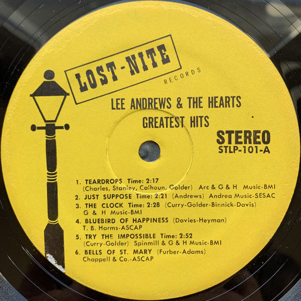 Lee Andrews & The Hearts : Featuring Their Biggest Hits (LP,Compilation,Reissue,Stereo)