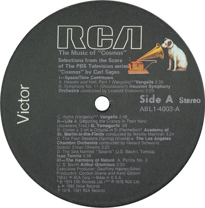 Various : The Music Of Cosmos (LP,Compilation)