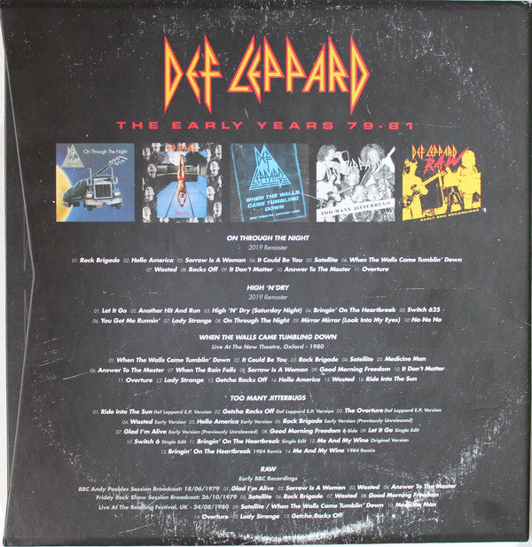 Def Leppard : The Early Years 79 - 81 (Compilation)