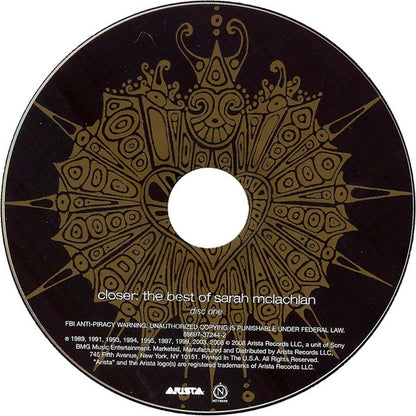 Sarah McLachlan : Closer: The Best Of Sarah McLachlan (Compilation,Deluxe Edition,Limited Edition)