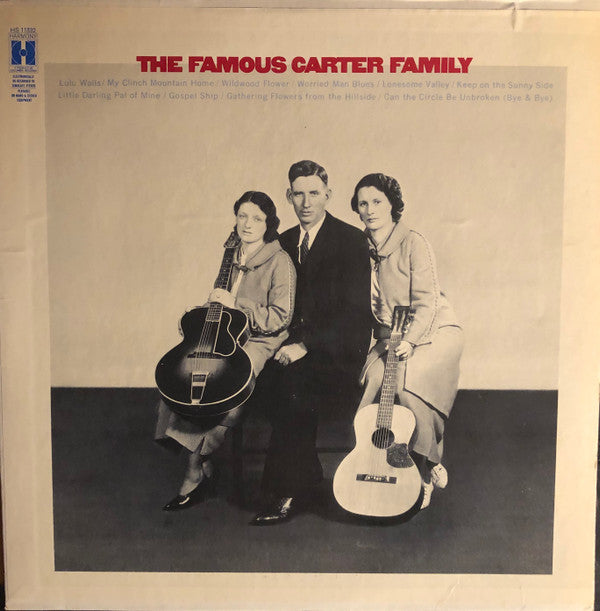 Carter Family, The : The Famous Carter Family (LP,Album,Stereo)