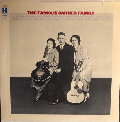 Carter Family, The : The Famous Carter Family (LP,Album,Stereo)