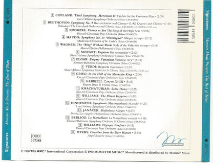 Various : Signatures - Monster Music Presents The Best Of Telarc (Compilation,Stereo)