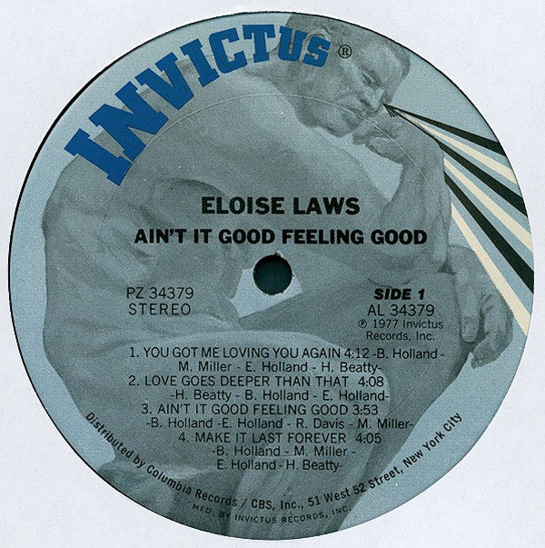 Eloise Laws : Ain't It Good Feeling Good (LP,Album)