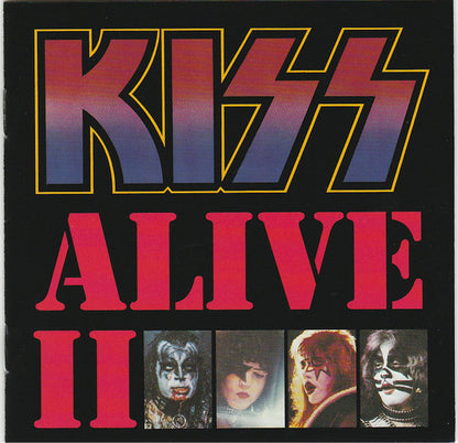 Kiss : Alive II (Album,Club Edition,Reissue,Remastered)