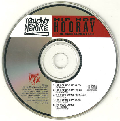 Naughty By Nature : Hip Hop Hooray / The Hood Comes First (Maxi-Single)