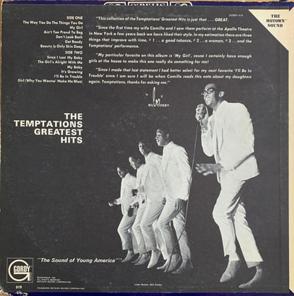 Temptations, The : The Temptations Greatest Hits (LP,Compilation,Stereo)