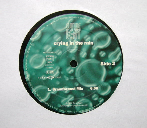 Culture Beat : Crying In The Rain (12")