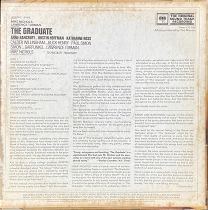 Simon & Garfunkel, Dave Grusin : The Graduate (Original Sound Track Recording) (LP,Album,Stereo)