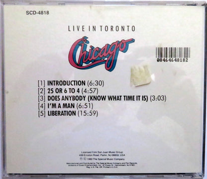 Chicago (2) : Live In Concert (Album,Unofficial Release)