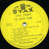 Carla Thomas : The Queen Alone (LP,Album,Stereo)