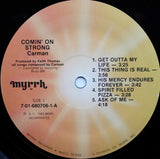 Carman : Comin' On Strong (LP)
