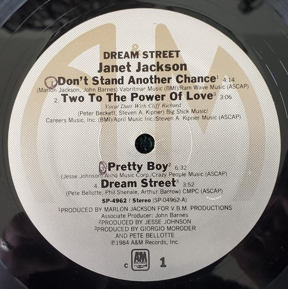 Janet Jackson : Dream Street (LP,Album)