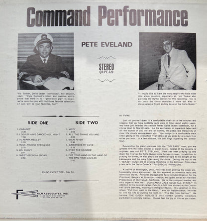 Pete Eveland : The Queen Requests Command Performance (LP,Stereo)