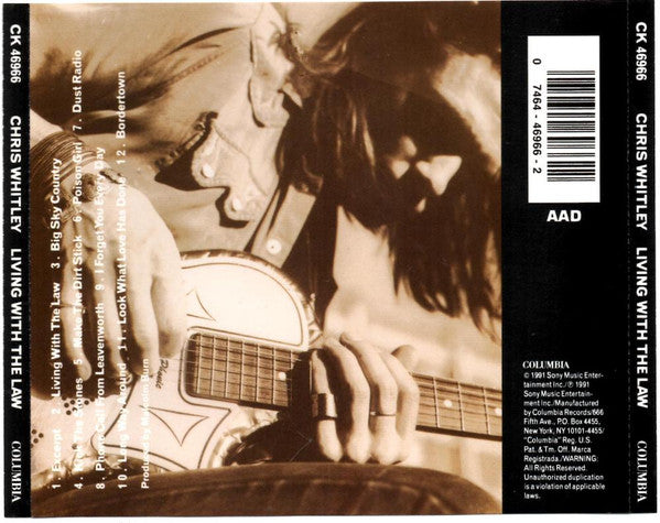 Chris Whitley : Living With The Law (Album)