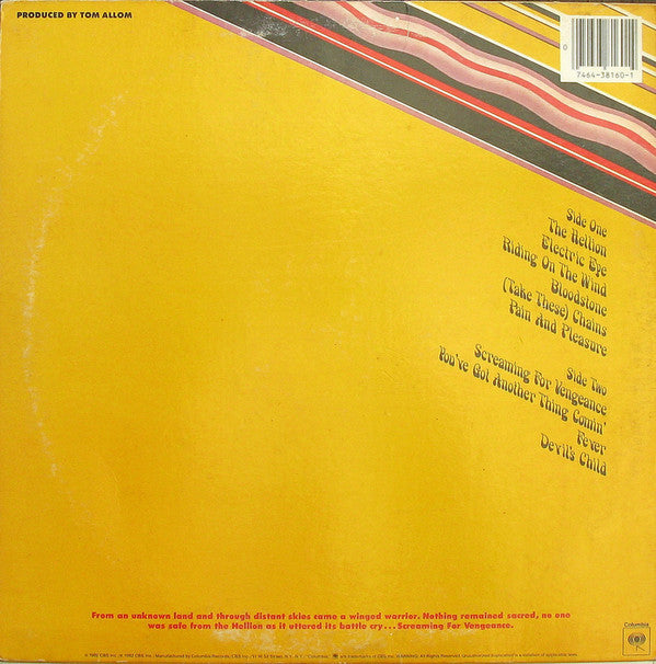 Judas Priest : Screaming For Vengeance (LP,Album)