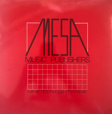 No Artist : Mesa Music Publishers - Nineteen Eighty-Nine (LP,Album)