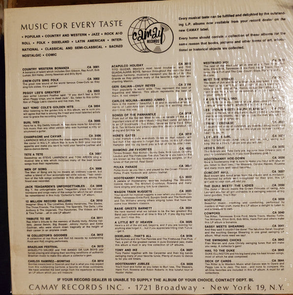 Lionel Hampton : Here's Gates (LP,Album,Mono)