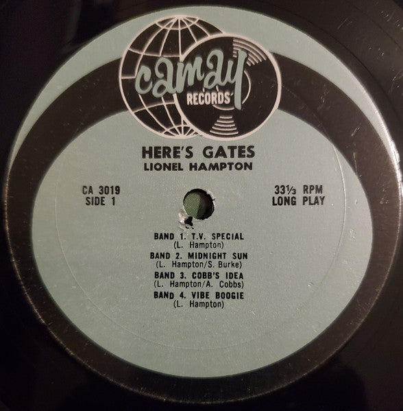 Lionel Hampton : Here's Gates (LP,Album,Mono)